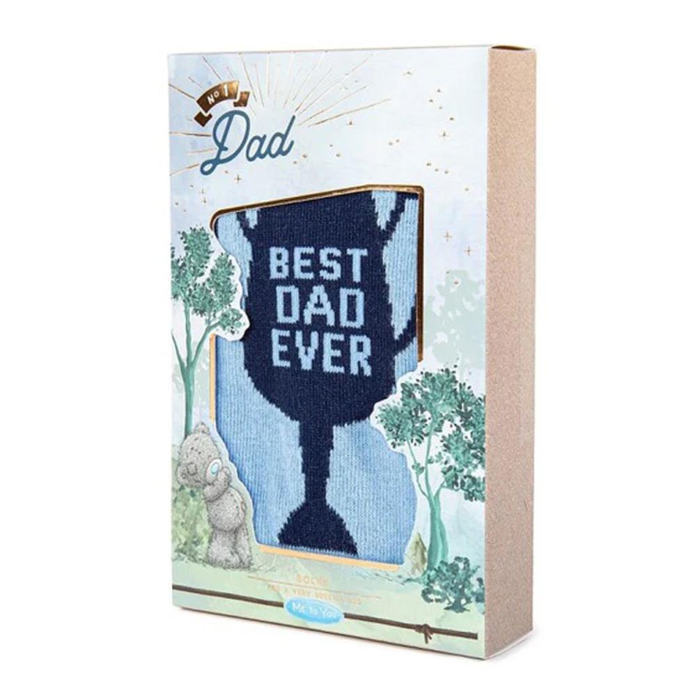 Best Dad Ever Me to You Bear Socks Extra Image 1